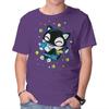 Unisex Crew Neck T-Shirt Treasure Graphic Short Sleeve Casual Tee