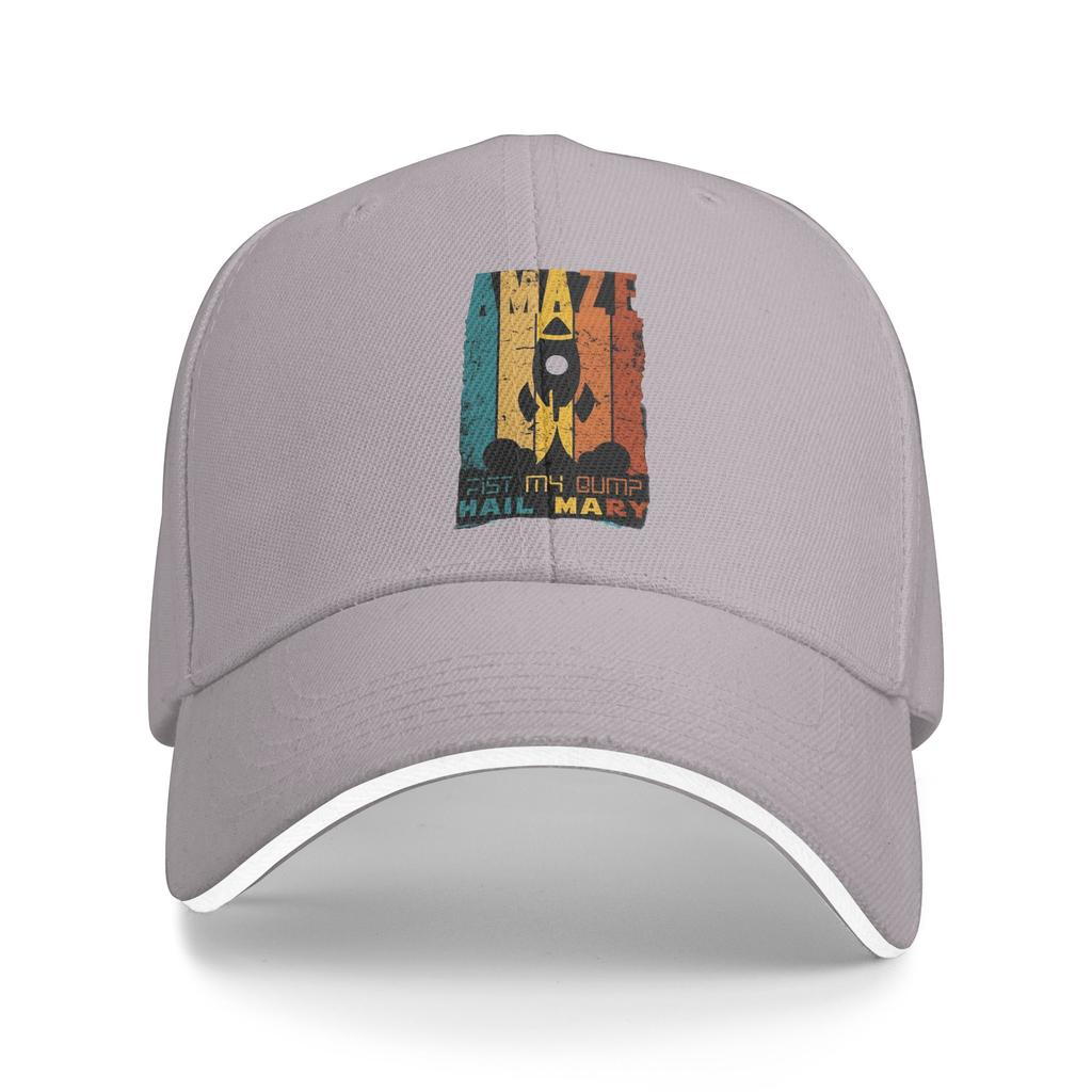 PROJECT HAIL MARY  Baseball Cap Casual Si Fi Sandwich Caps Men Women Adjustable Headwear Running Golf