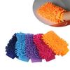 Ultrafine Fiber Chenille Anthozoan Car Wash Gloves Car Washer Supplies 1Pc