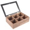 WOODEN TEA BOX CONTAINER FOR TEA BAGS 154072