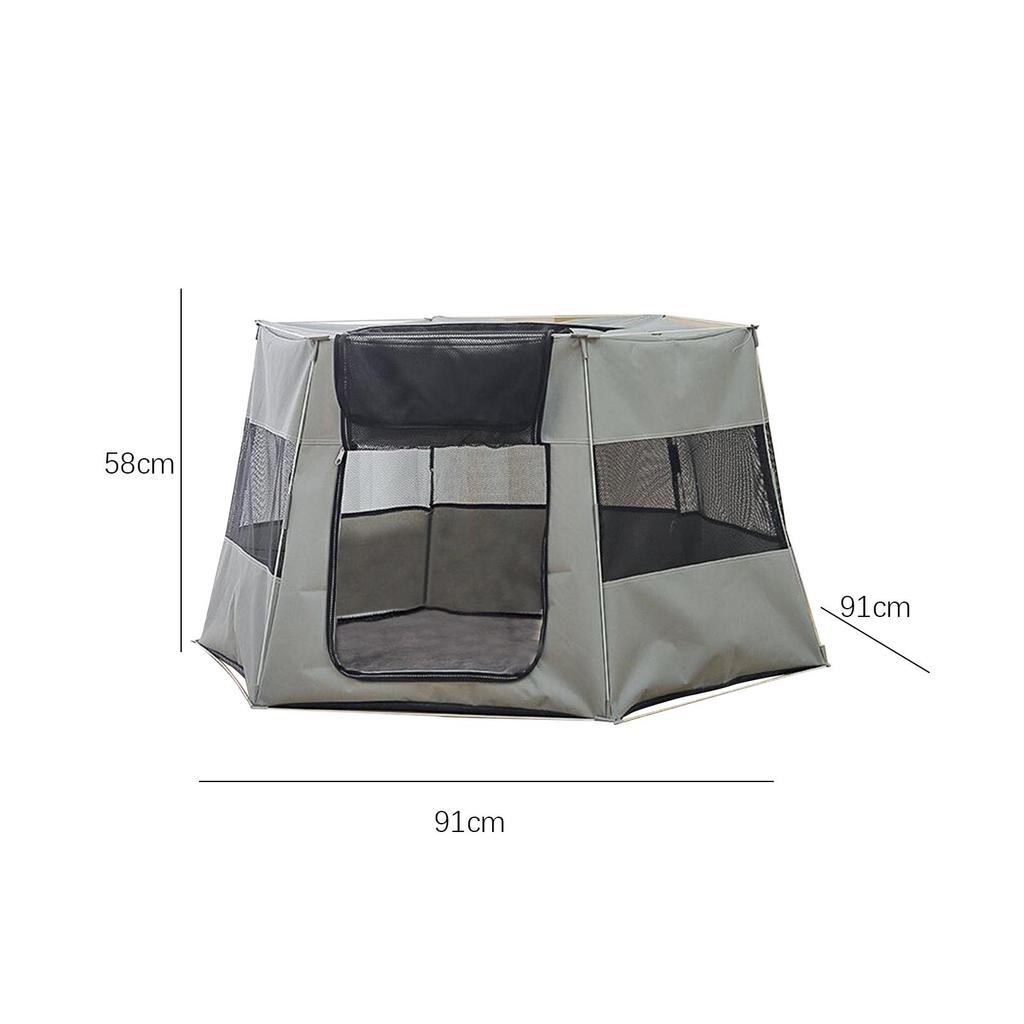 Cat Bed House Delivery Room Puppy Kitten Nest Kennel with Soft Oxford Cloth Suitable for Indoor