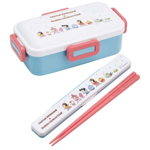 Skater MX Crayon Shin-chan Bento Box, 530ml, Antibacterial, Soft Filling, Dome-Shaped Lid, Women's, Made In Japan, PFLB6AG-A