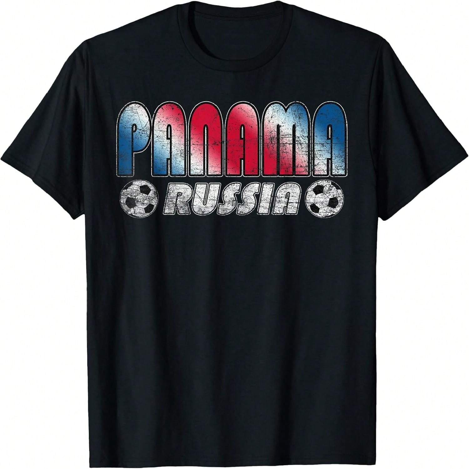 Panama National Soccer Team To Russia Retro T-Shirt S разноцветный