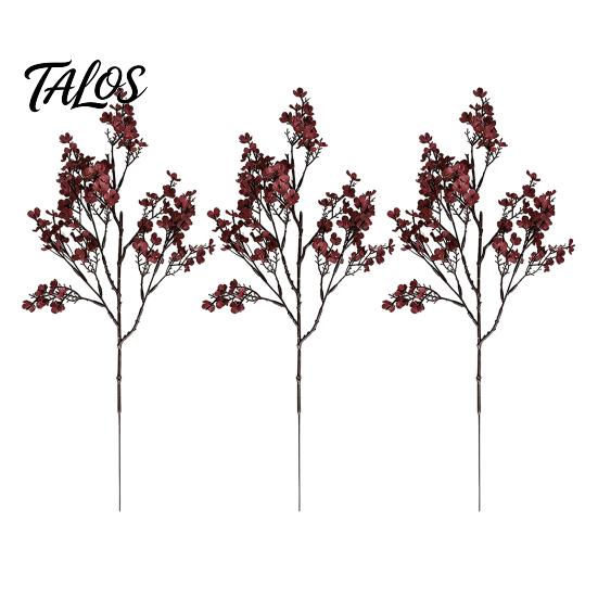 Indoor Faux Flowers for Living Room Realistic Artificial Autumn Home Decoration, Silk Floral Elegant Sprays Dining Branches Halloween Table