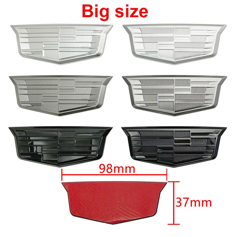 3D ABS Auto Spatbord Zijembleem Sticker voor Cadillac ESCALADE ATS BLS CT4 CT6 SRX STS XT4 XT5 SLR XT6 XTS Achterklep Badge Stickers