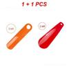 1~4PCS Shoe Smoke Exquisite Workmanship Shoe Lift Auxiliary Plastic Shoe Pull Shoehorn Comfortable 5 Colors Lazy Shoe Helper