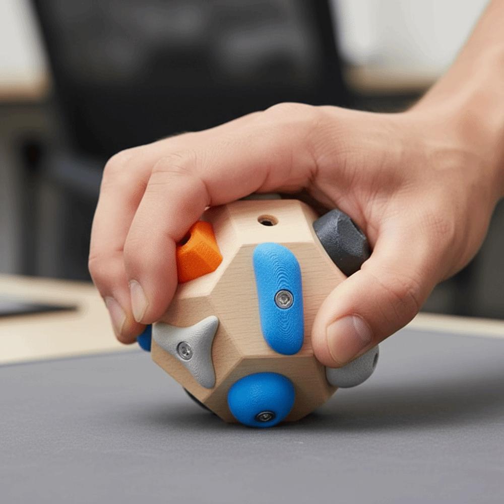 Multi-Size Protrusions Wood Climbing Holds Boulder Block Climbing Holds Precision Training