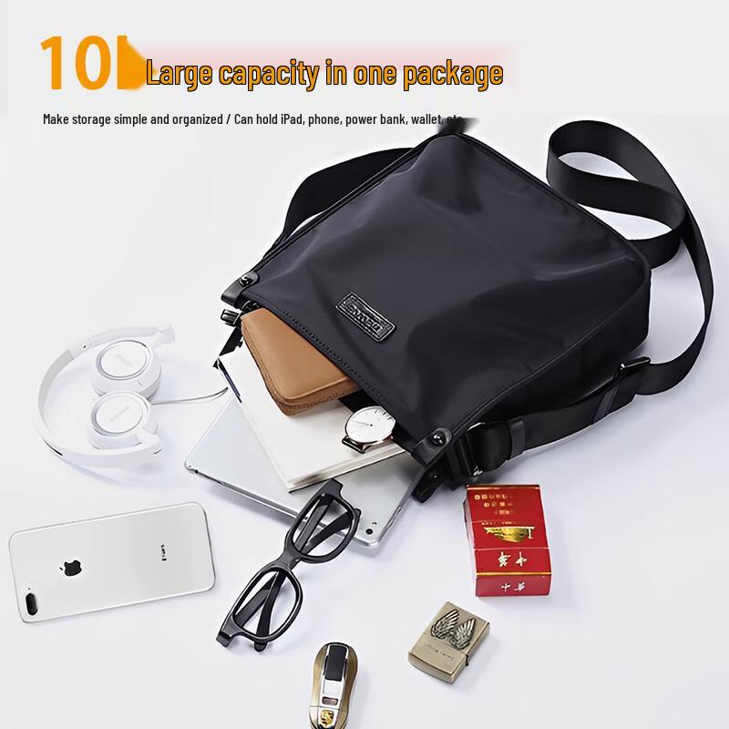 JEEP Men's Waterproof Oxford Crossbody Messenger Bag