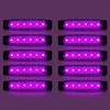 Truck Side Marker Indicator,10 LED Truck Side Lights 6SMD LED Side Marker Indicator Light
