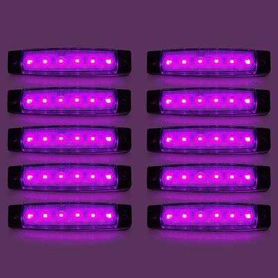 Boční poziční světlo nákladního vozidla, 10 LED bočních světel nákladního vozidla, 6SMD LED boční poziční světlo