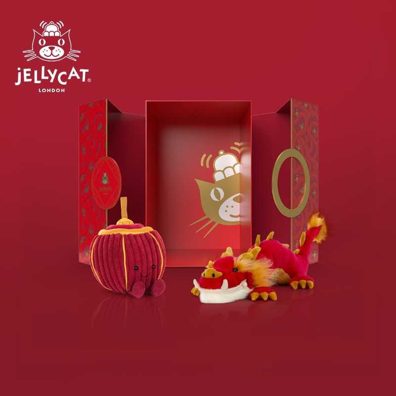 Jellycat Mythical Animals Series Joyful Rumbling Gift Box Soothing Companion Doll Plush Doll 11cm/17cm Height
