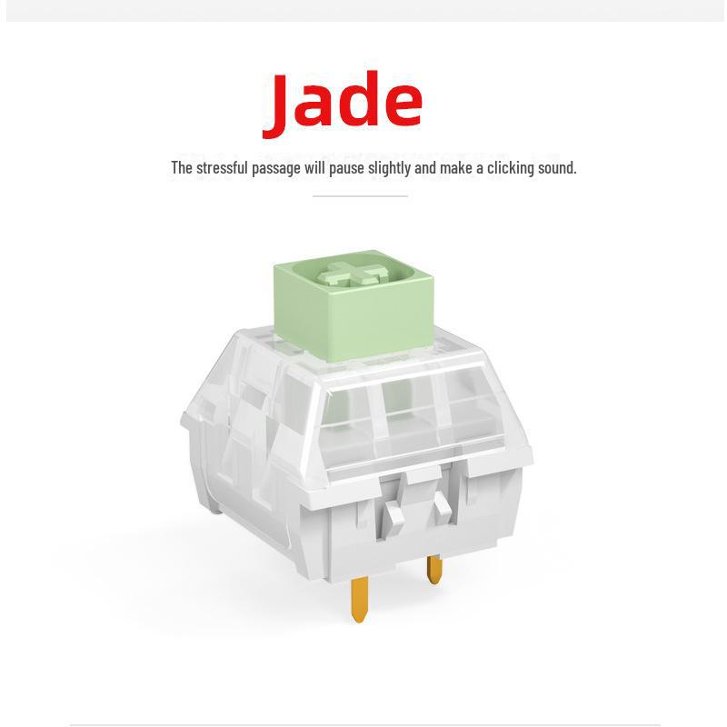 TTC Ice Quiet V2 Kaihua BOX Weiße Achse Mechanische Tastatur Lichtführung