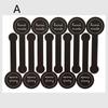10 Sheets Long Style Self-Adhesive Sticker Cake Packaging Sealing Label Package Box Decoration Diy Tamper-Proof Stickers