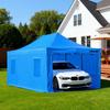 Portable Paint Booth Tent, 5870 X 3980 X 1780mm Portable Garage Spray Tent, Waterproof Spray Booth with Foldable Frame Design & 4 Mesh Side Windows
