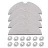 BAAJ-For Roborock S6 MAXV S6 Pure S5 MAX Mop Cloth Replacement Parts Robot Vacuum Cleaners