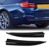 2 Pcs Rear Splitter Lip Spoiler Glossy Black Left Right Bumper Diffuser Splitter Kit for 3 Series  0 M Sport 2019‑2022