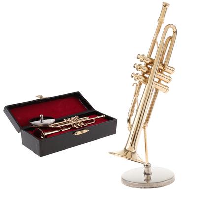 1/6 Miniature Musical Instrument for 12 '' Action Figures Trumpet