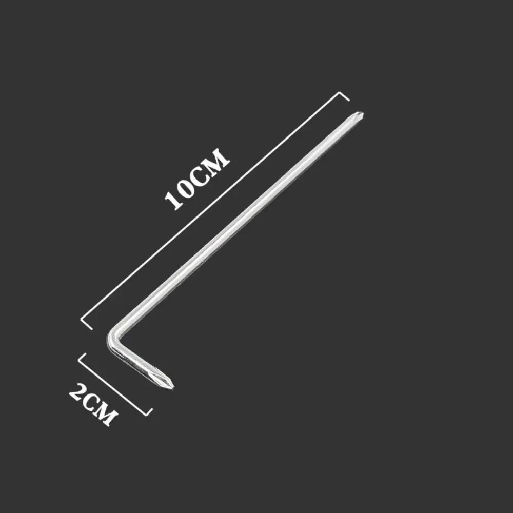 3PCS/Set Hand Tool PH0 PH1 PH2 For Fender Narrow Space Elbow Bend L-Type Double Headed Screwdriver Set Screwdriver