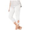 Children's  Fashionable Solid Color Cute Girls Casual Sports Yoga Pants Cropped Pants Leggings