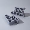 Durable 2pcs Heavy Duty Door Stopper Non-Slip for Home Office and Balcony Use