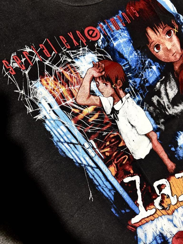 [USED] Serial Experiments Lain T-shirt XL Size