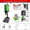 220V Industrial Mini Bench Drill Press: High-Precision, High-Power, Multi-Functional, Household Metabo