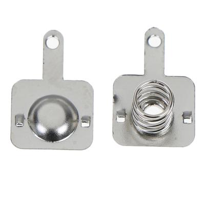 50 pares de metralla de batería Aa o Aaa, resorte de batería, contacto positivo y negativo