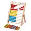 Arithmetic Abacus with Stand Educational Wooden Handson Counting Toy Beads for