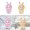 Statue Animal Sculpture, Piggy Bank Money Cartoon Bunny Figurine Tabletop Ornament for