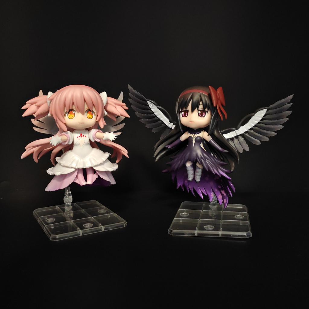In Stock Cute Magical Xiaoyuan Xiaomeiyan Q Version Anime Action Figure Collectible Toys Desktop Decor Surprise Gift For Fans