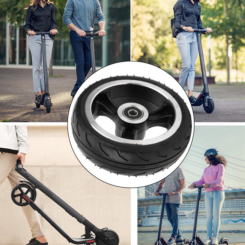 5.5in Electric Scooter Wheel AntiSkid Durable Solid Rear Tire Electric Scooter for Xiaomi