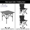 Outdoor Folding Camping Table and Chair Set