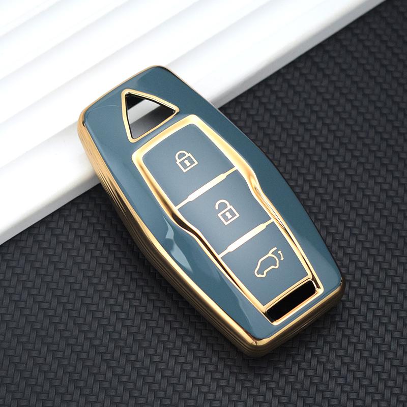 3/4 Buttons Car Key Case Fob Cover Shell for Mitsubishi 2023 Outlander 2022 Smart Remote Key Holder Protector Accessories