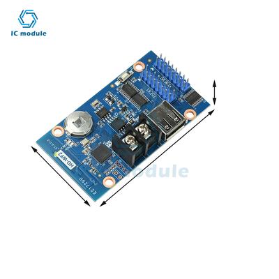 HD-WF2 WiFi & USB LED Display Control Card - DC 4.2-5.5V for Full Color Storefront Sign, Advertising Screen, and LED Strip