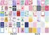 Inkdotpot Lunch Box Notes For Adults  Teens,  Motivation Inspiration Affirmation Cards, Pack of 36, Unique Assorted Designs (Mermaid