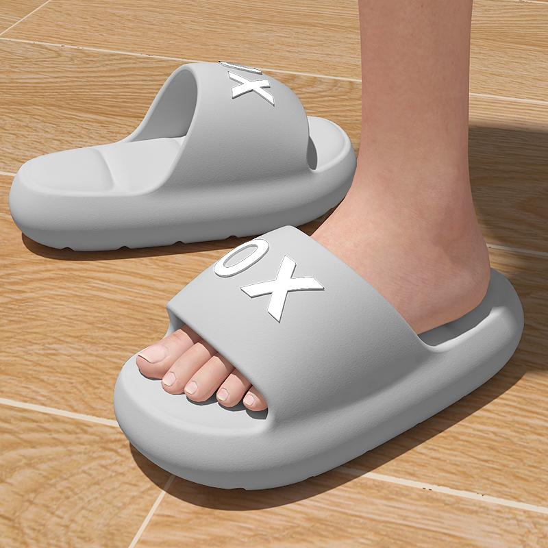 Nuove pantofole da uomo Sandali a fascia antiscivolo Piattaforma spessa morbida Scarpe da casa Uomo Interno Esterno Doccia Bagno Pantofola Scarpe casual