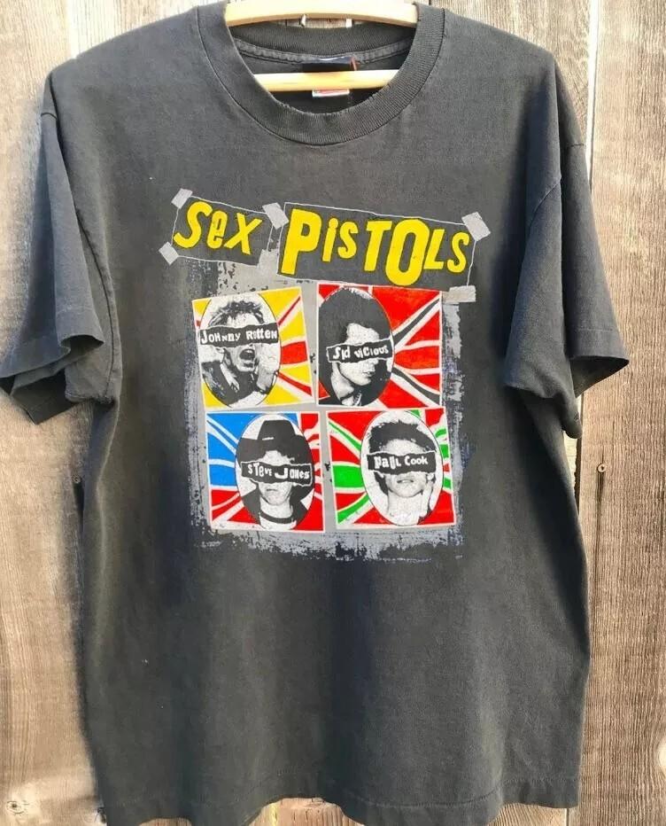 Sex Pistols Shirt, Sex Pistols Band Basic Charcoal T-shirt Unisex S-5XL WA0464 Unisex T-Shirt XXL