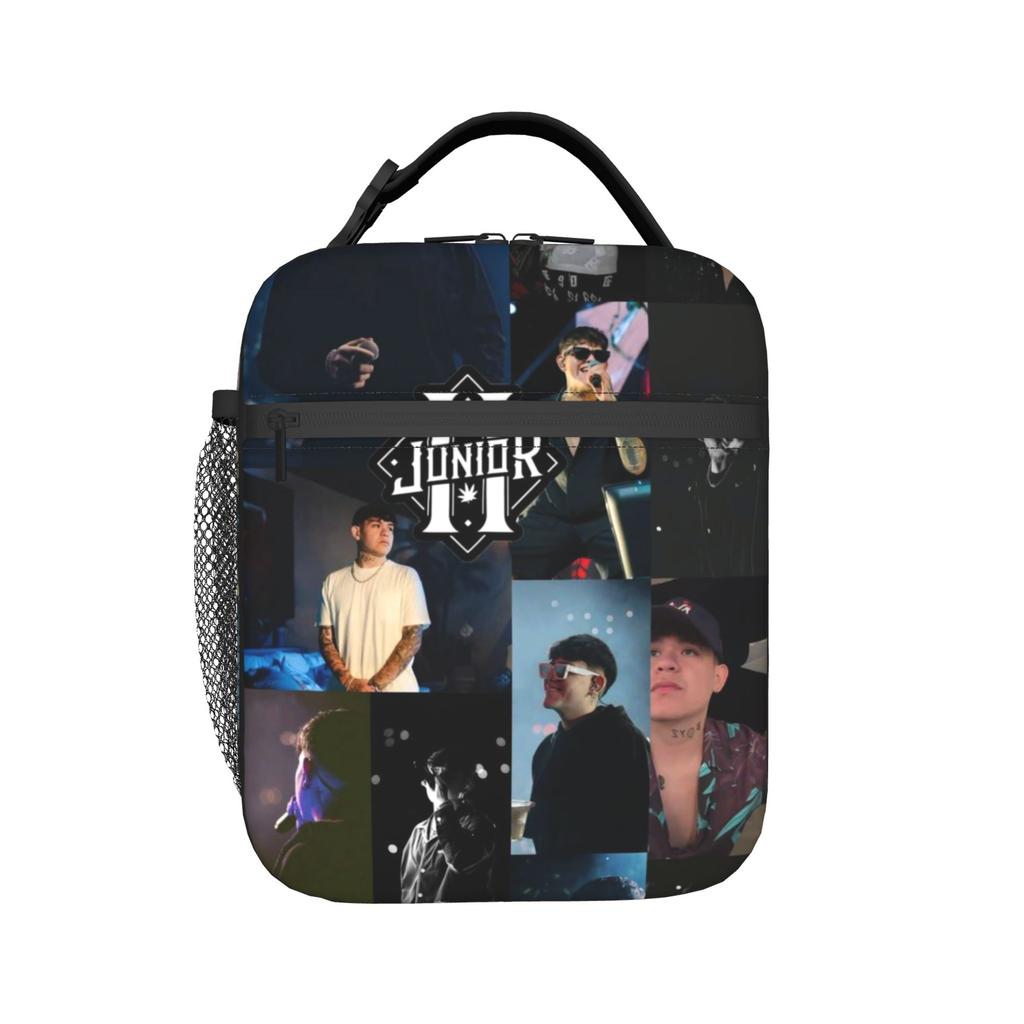 Junior H Sad Boyz Music Tour Insulated Lunch Bag for Men Women Food Container Leakproof Thermal Cooler Lunch Boxes For Picnic
