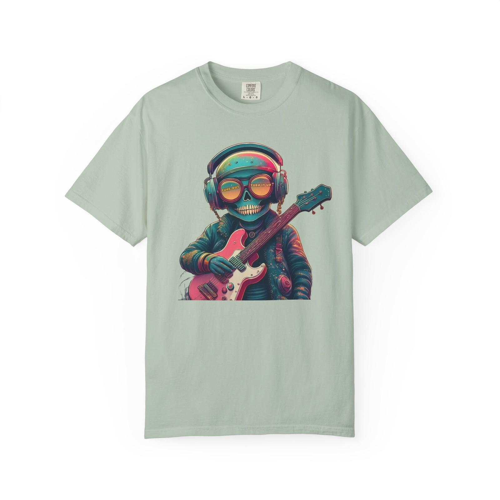 Turn It On! Turn It Up! Unisex Garment-Dyed T-shirt S