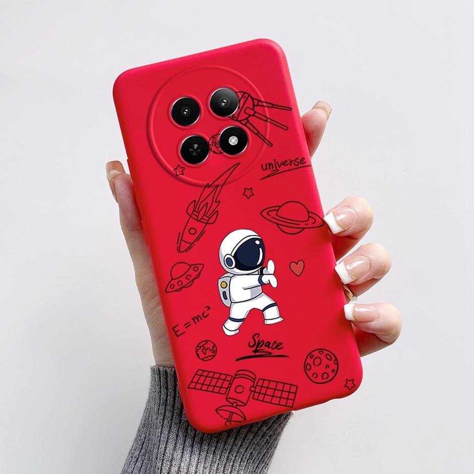 Coques Fundas Soft Silicone Shell For OPPO Realme 12 5G Protection Back Coques Mobile Phone Shell For Realme 12x 5G Back Cases