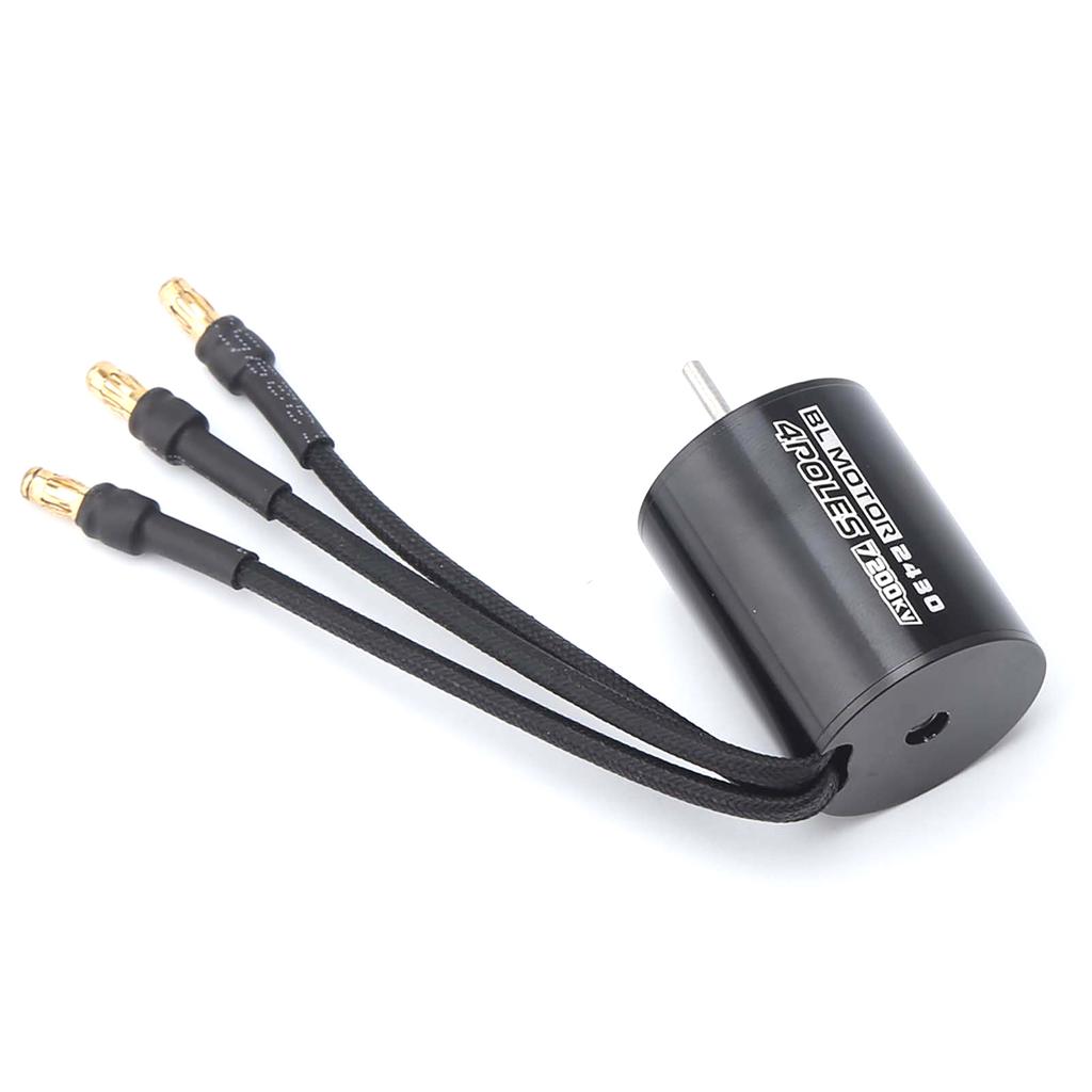 2430 7200KV 4P Sensorless Brushless Motor with 25A Brushless ESC;Electric Speed Controller:for 1Celsius16 1Celsius18 RC Car Truck