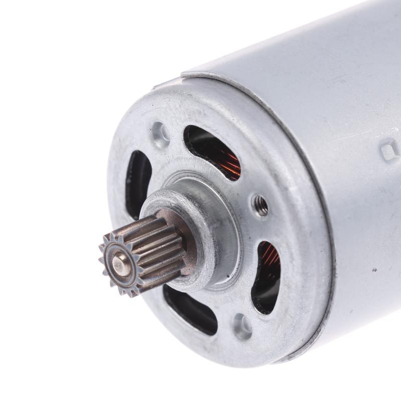 21V 14 Dişli Mikro Dc Motor Rs 550 28000Rpm Mini Şarjlı El Testeresi Motoru Zincirli Testere