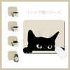 Desk Mat Waterproof Keyboard Mat Anti-Slip Cat Mouse Mat Cartoon Black Cat Mouse Pad  Home Decor