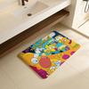 Funny S-Simpsons Cartoon Entrance Door Mat Washable Non-Slip Living Room Sofa Chairs Area Mat Kitchen Welcome Doormat