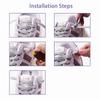 2Pairs Quick Lace Lazy Sports Shoestring Elastic No Tie Shoe Laces for Kids & Adults - Easy Slip-On Shoelaces Shoe Accessories