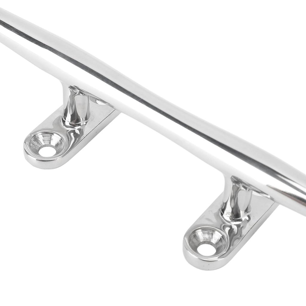Boat Cleats 4 Pcs Boat Mooring Cleats Durable Stainless Steel Dock Cleats for Marine Yachts Inflatable Yachts Business Yachts (8")