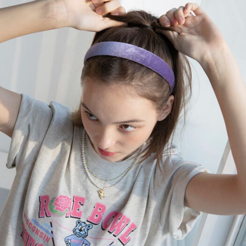 FANTASTIC PLANET Classic Velvet Hairband (8colors)