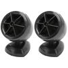 2pcs Dome Tweeter 1200W Loudspeaker High Sensitivity Universal for Car Audio Systems Black