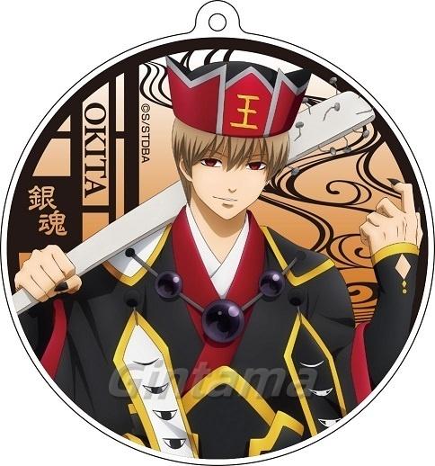 ccc Game Gintama Okita Sougo Acrylic Keychains Anime Gintoki Hijikata Takasugi Shinsuke Toshirou Figure Model Plate Cosplay Toy