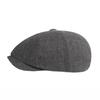 Herbst Winter Unisex Tweed Newsboy Barett Peaky Blinders Stil Golf Fahren Tägliches Tragen Bequem Knochenmütze